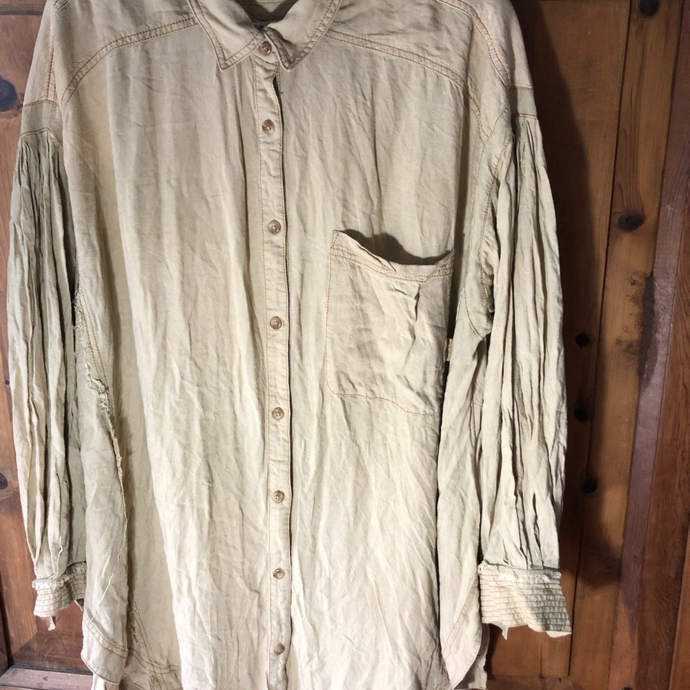 We The Free Long Sleeve Button-Up  Shirt - Picture 2 of 4